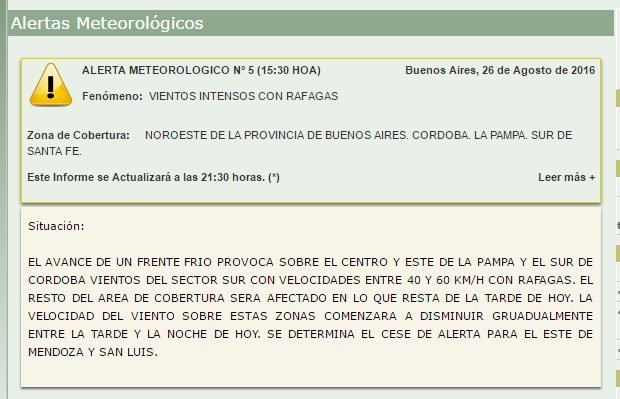 Alerta Meteorológico 260816