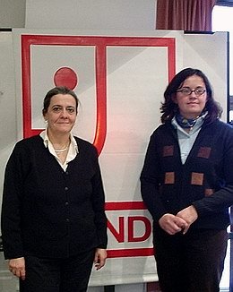 Dal Bo (a la izquierda) y Gismondi, las disertantes.