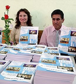 La presentación del libro estuvo cargada de emotividad.