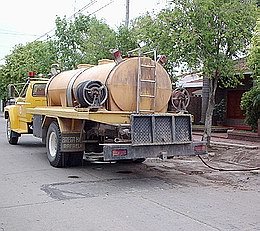 Una imagen de archivo: Bomberos trabajando en la ciudad.