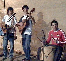Uno de los grupos musicales que participaron.