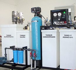 El equipo remitido a la Universidad (Prensa Aguas).