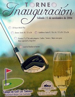 El afiche de convocatoria al torneo.