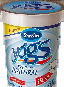 El envase del nuevo yogur (Prensa SanCor).