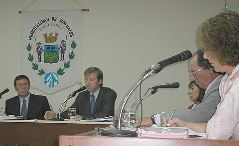 El discurso de Toselli marcó anoche el inicio del período legislativo.