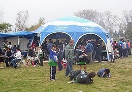 Un momento del encuentro desarrollado el año pasado en la Villa albiverde (Prensa Guaycurúes).