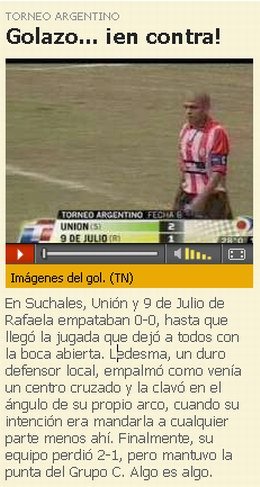 Imagen de lo publicado en la edición digital hoy por la tarde.
