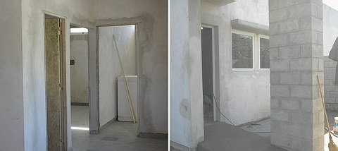 Detalle de los consultorios y el ingreso al sitio.