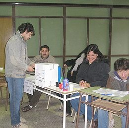 Los comicios se desarrollaron con total normalidad.