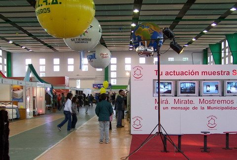 Una de las postales que dejó la muestra (Prensa Sunchales Muestra).