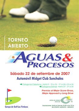 El afiche oficial del torneo.