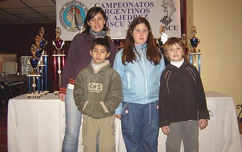 La delegación lcoal que participó del campeonato (Marcela Colautti).