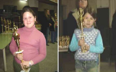 Romanela Colautti y Milagros Socín (Marcela Colautti).