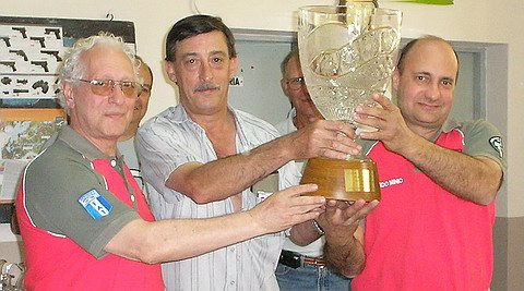 El equipo de San Jerónimo Sur, ganador de la copa Challenguer en disputa.