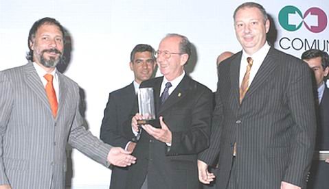 Uno de los reconocimientos, en este caso a Prevención ART (Prensa Sancor Seguros).