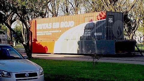 El móvil de Rutas en Rojo.