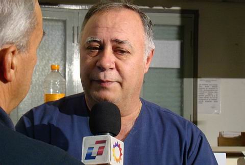 Oscar Sangalli, director interino del hospital local.