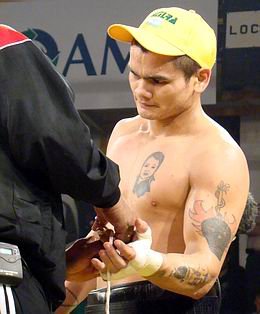 El Chino, en su paso por Sunchales, auspiciado por Atilra (Archivo).