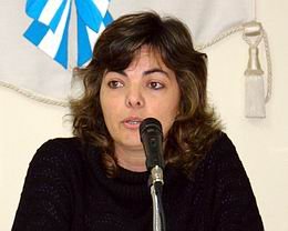 Gloria Gallardo, flamante mandataria (Archivo).