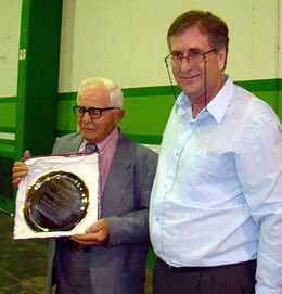 Celestino Beraudo, integrante de las primeras comisiones directivas y también miembro de la actual conducción.
