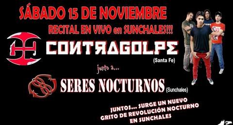 Detalle de la convocatoria para esta noche.