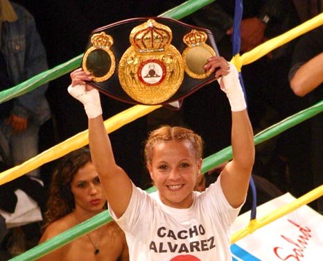 Yesika, cinturón en alto (Foto: Diego Rosso).