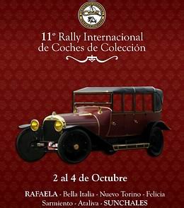 Detalle del afiche de la convocatoria de vehículos.