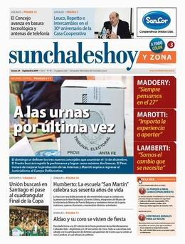 La edición Nº41, sale esta tarde.