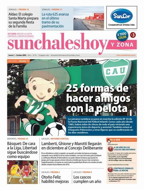 La tapa de la edición Nº 42.