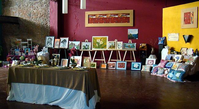 Hubo varias producciones expuestas en Casa Maíz.