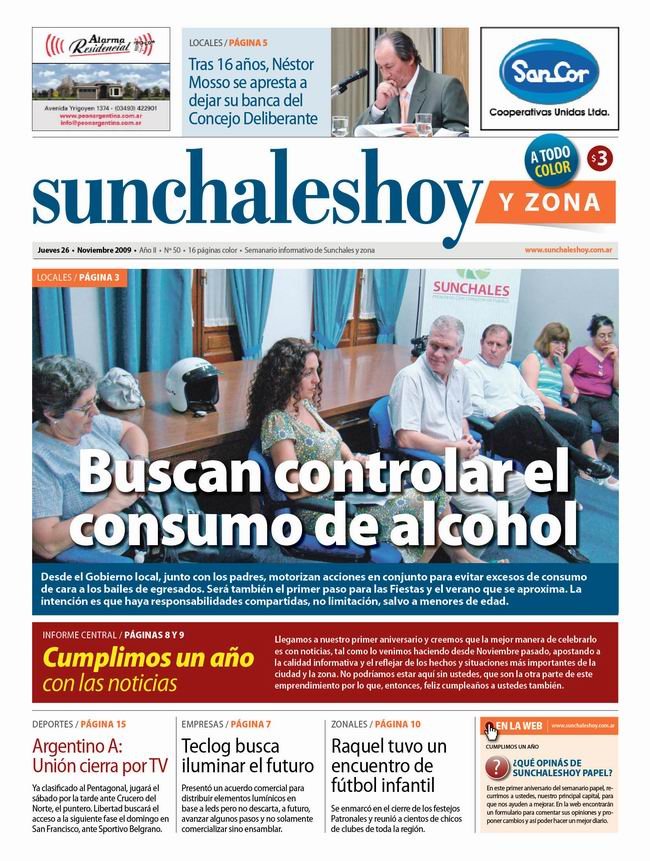La edición Nº 50 de Sunchaleshoy y Zona.