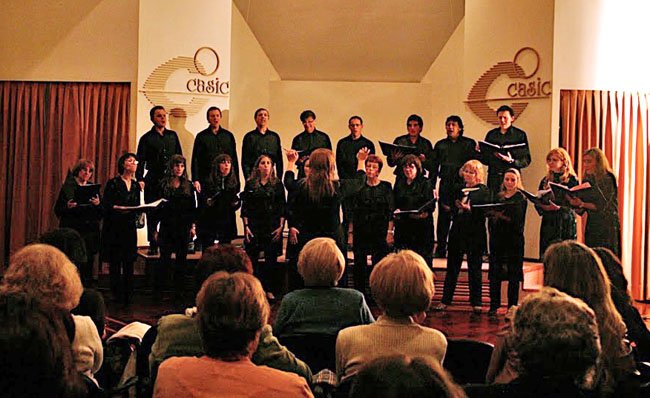 El Coro Independiente en una actuación brindada el año pasado. El Coro Independiente en una actuación brindada el año pasado.