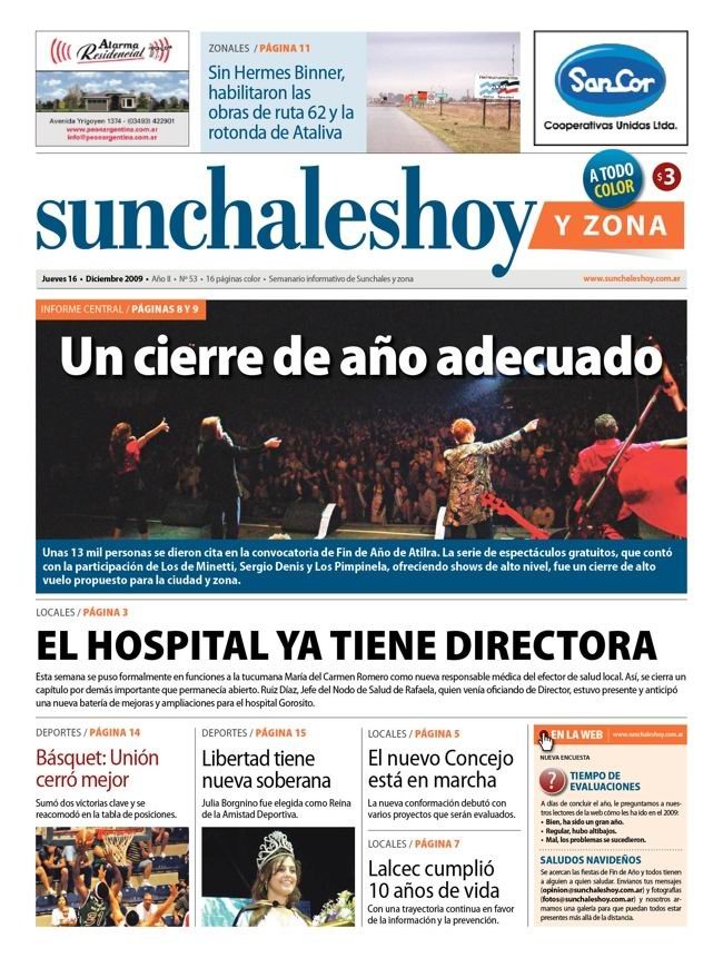 La tapa de la edición Nº 53.