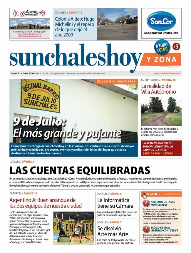 La tapa de la edición que está en las calles de la ciudad.
