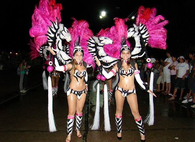 Las cebras, uno de los motivos de las escuadras de Macumba. Las cebras, uno de los motivos de las escuadras de Macumba.