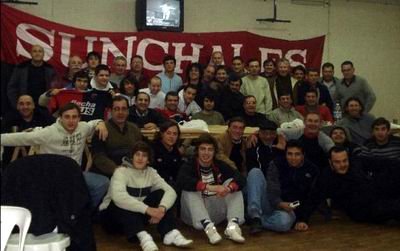 Los hinchas de Colón, en la última reunión.