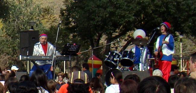 La Chicharra en acción.