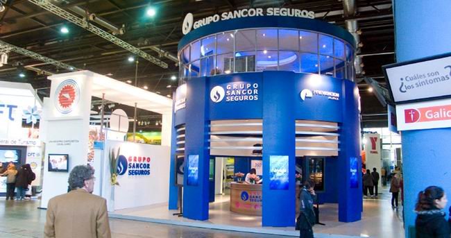 El stand premiado en la Rural de Palermo (Foto: Prensa Grupo Sancor Seguros). El stand premiado en la Rural de Palermo (Foto: Prensa Grupo Sancor Seguros).