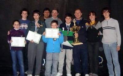 El equipo ganador del encuentro (Foto: Gentileza Marcela Colautti). El equipo ganador del encuentro (Foto: Gentileza Marcela Colautti).