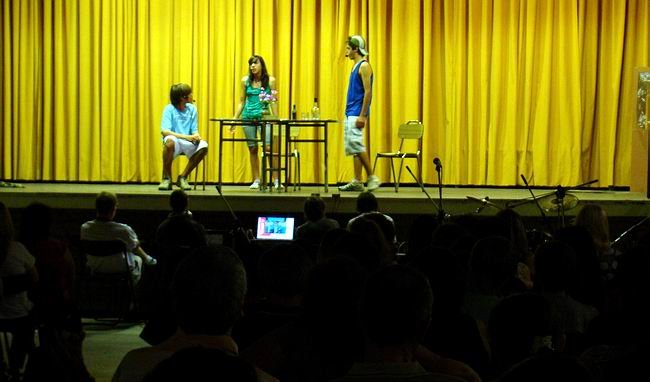 Los alumnos del Ices, en el festival del año pasado (Archivo). Los alumnos del Ices, en el festival del año pasado (Archivo).
