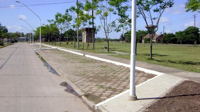 Así luce hoy en día la avenida Rivadavia (Foto: Prensa Municipalidad).