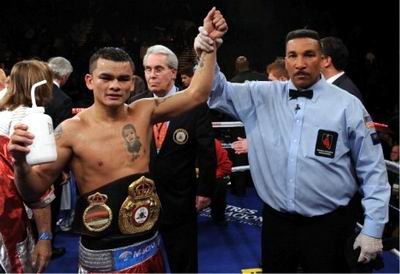 Maidana_Morales Maidana, otra vez coronado en Las Vegas (Internet).