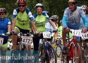 Romildo Schaberger, uno de los ganadores, a punto de partir.