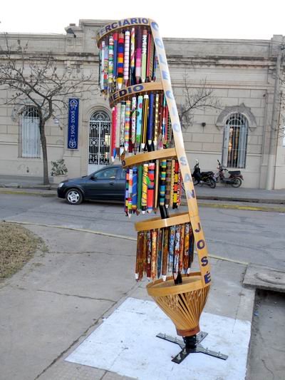 Así lucía el lápiz al ser inaugurado.