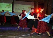 El ballet del Liceo, durante la presentación de la Exposunchales.