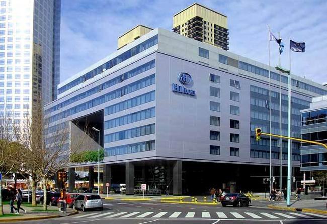 La sede del Hilton en Mendoza. La inversión en el interior estaría entre 7 y 12 millones de dólares por unidad (Internet).