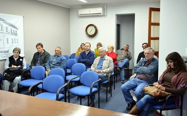 Vista de los asistentes a la última reunión mensual (Foto: Prensa Municipalidad).