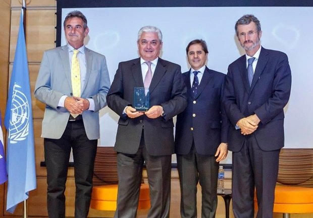 Los responsables del Grupo, con directivos del Pacto Global de la ONU (Prensa Sancor Seguros).