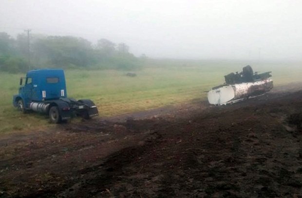 Vuelco Camion Ruta 34