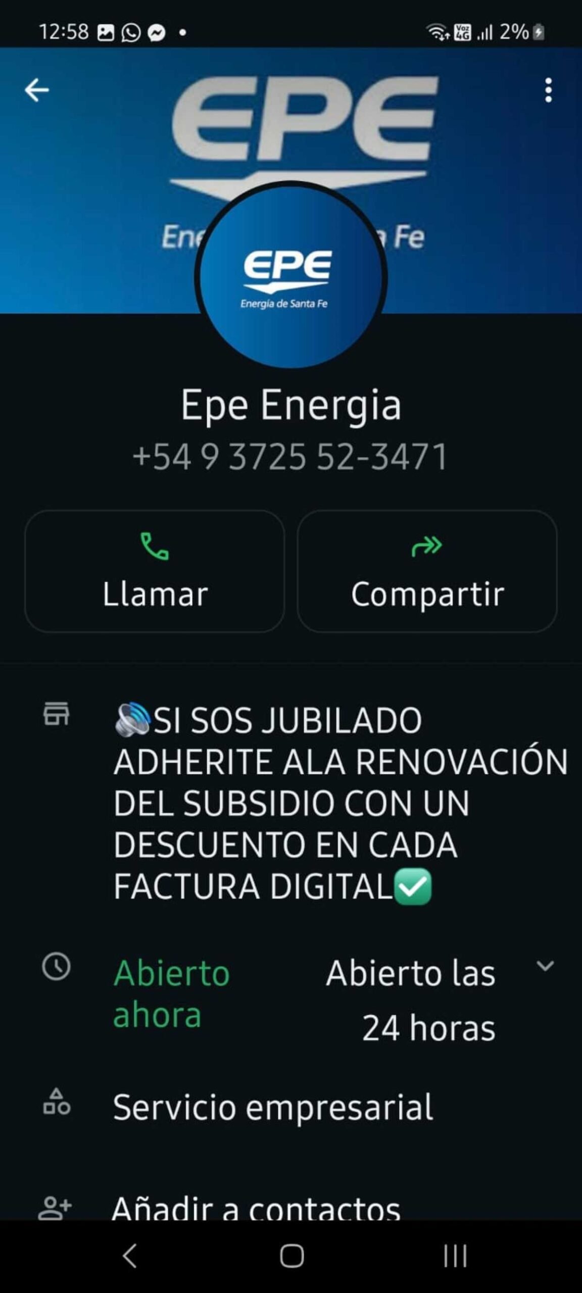 EPE advierte sobre intentos de estafas en su nombre - SunchalesHoy